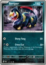 Pokemon TCG - Scarlet & Violet: Paldea Evolved - 137/193 Uncommon - Seviper