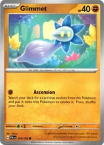 Pokemon TCG - Scarlet & Violet: Paldea Evolved - 124/193 Holo Rare - Glimmet