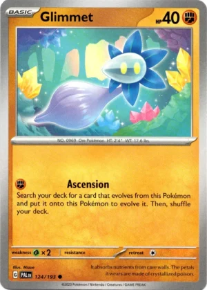 Pokemon TCG - Scarlet & Violet: Paldea Evolved - 124/193 Holo Rare - Glimmet