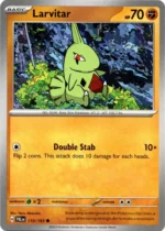 Pokemon TCG - Scarlet & Violet: Paldea Evolved - 110/193 Common - Larvitar