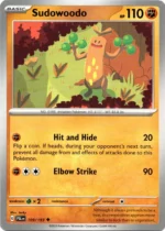 Pokemon TCG - Scarlet & Violet: Paldea Evolved - 109/193 Uncommon - Sudowoodo
