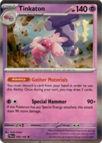 Pokemon TCG - Scarlet & Violet: Paldea Evolved - 105/193 Holo Rare - Tinkaton