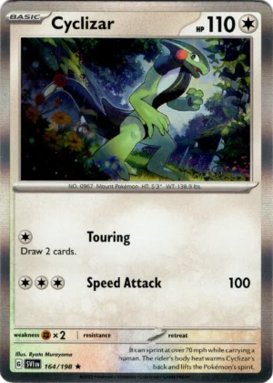 Pokemon TCG - Scarlet & Violet - 164/198 Holo Rare - Cyclizar
