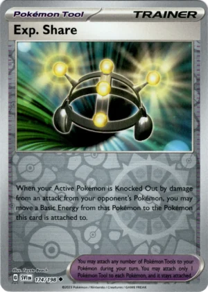 Pokemon TCG - Scarlet & Violet - 174/198 Uncommon Reverse Holo - Exp. Share